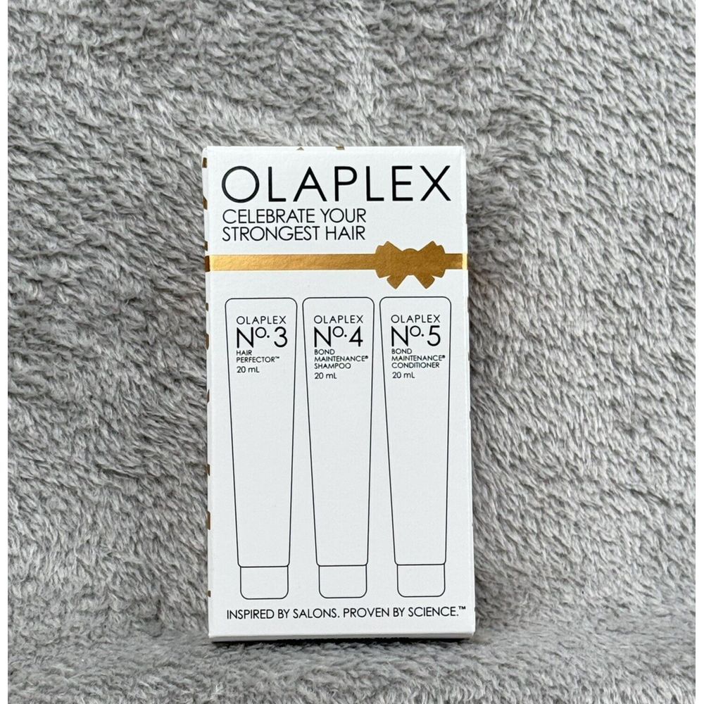 NEW OLAPLEX Trio Kit Sample Size No. 3 & No. 4 & No. 5 .20ml‎ each